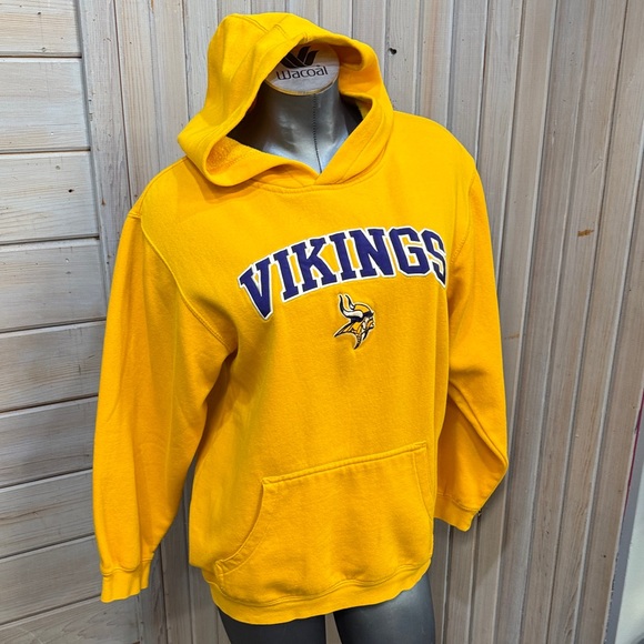 Nfl Team Other - Vikings Yellow Hoodie Sweatshirt